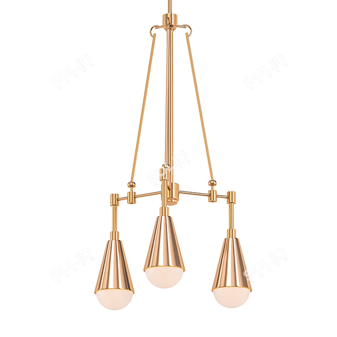 Triad 3: Perfectly Designed Lighting 3D model image 1