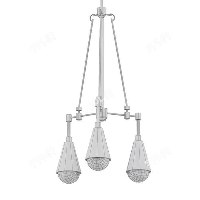 Triad 3: Perfectly Designed Lighting 3D model image 2