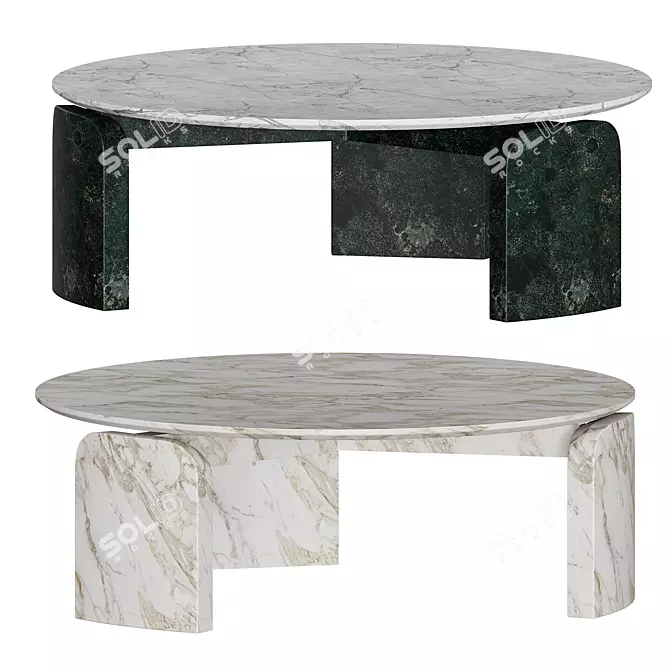 Salvatori TAULA Marble Table 3D model image 2