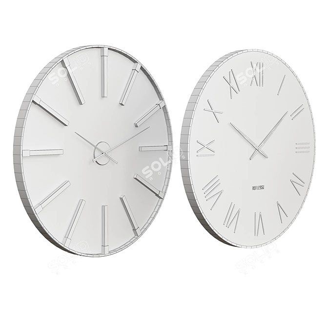 Timeless Collection: Modern Clocks 3D model image 4