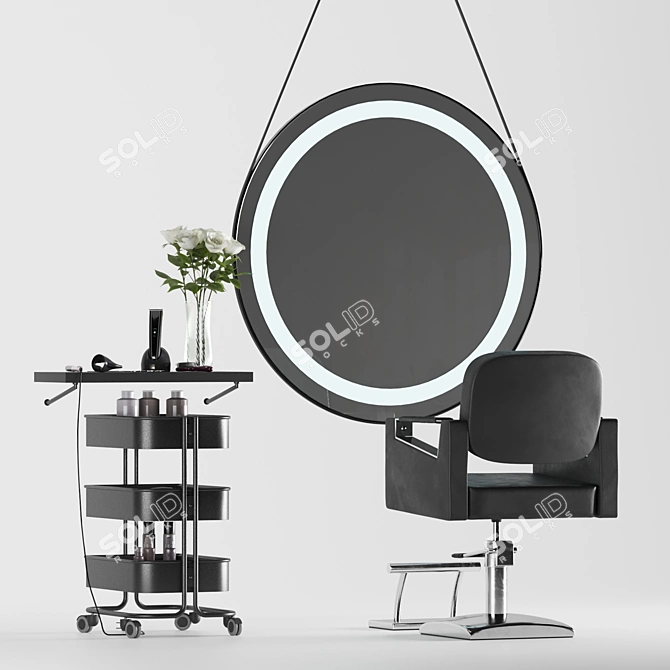 Title: Ultimate Salon Experience 3D model image 10