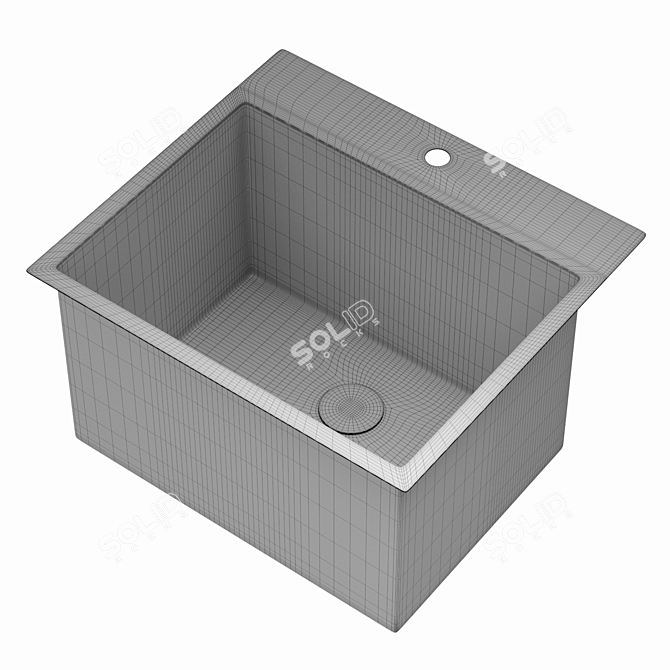 BLANCO R15 Laundry Sink 3D model image 4