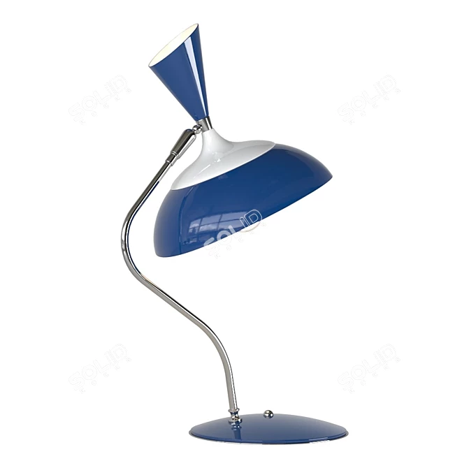 Elegant Romoli Table Lamp 3D model image 5