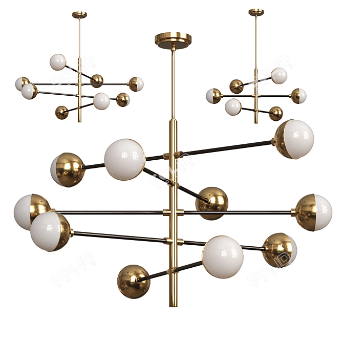 Stylish ILVA Lighting Collection 3D model image 1