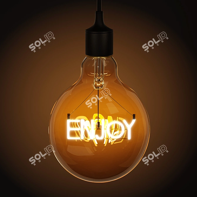 Title (English): Gauss LED Filament Ball Lamps

Title (Russian): Лампы Gauss LED с филамент 3D model image 3