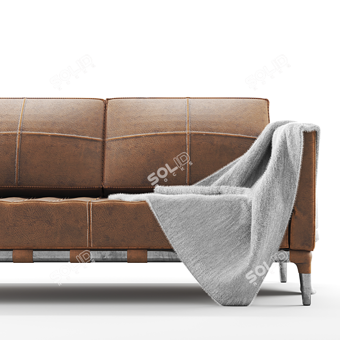 Elegant Prive Chair by Starck 3D model image 4