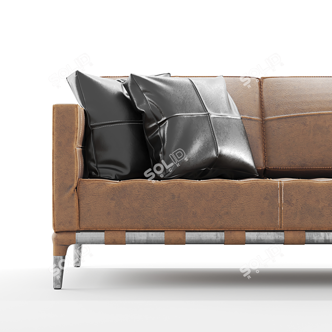 Elegant Prive Chair by Starck 3D model image 5