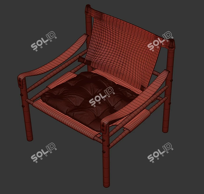 Norell Sirocco: Classic Safari Chair 3D model image 4