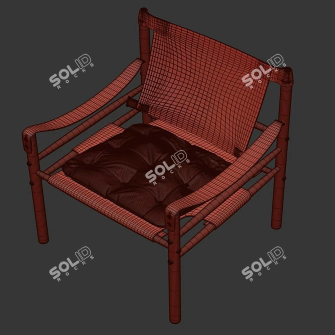 Norell Sirocco: Classic Safari Chair 3D model image 5