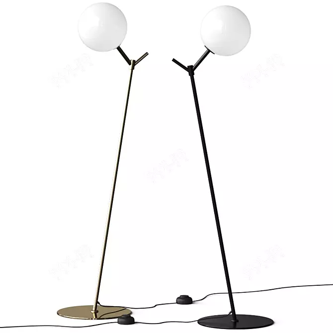 Elegant Gioconda Floor Lamp 3D model image 1