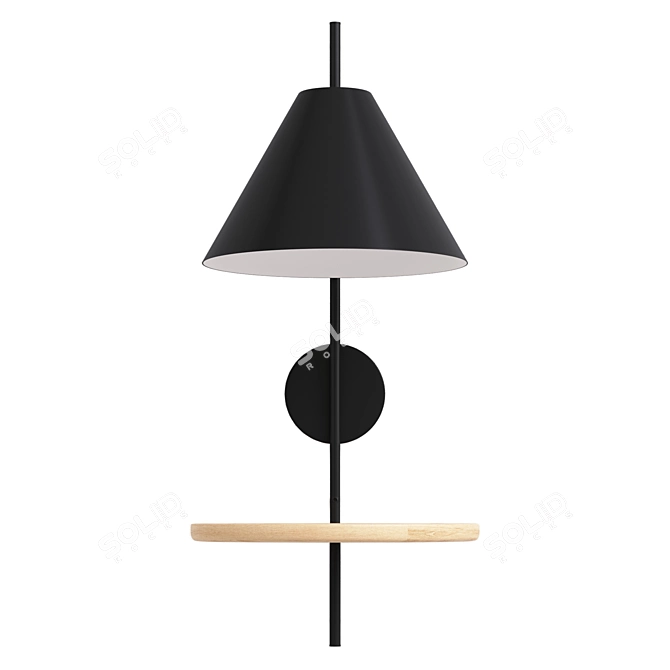 Mugli Swedish Style Wall Lamp 3D model image 3