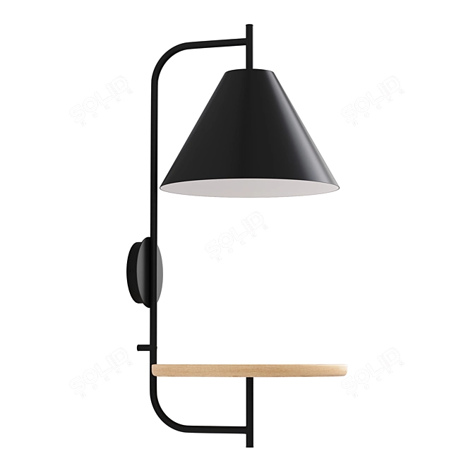 Mugli Swedish Style Wall Lamp 3D model image 4