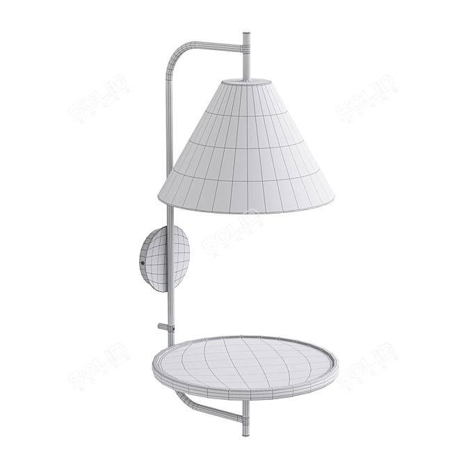 Mugli Swedish Style Wall Lamp 3D model image 7