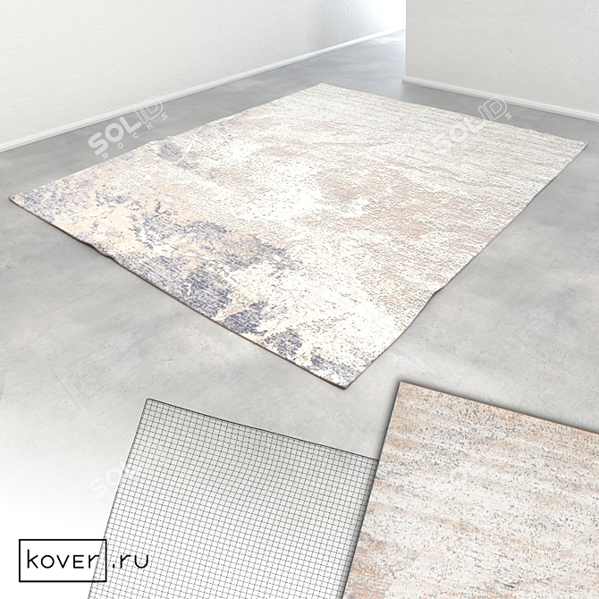 Abstract Carpets | Art de Vivre | Set2 3D model image 4