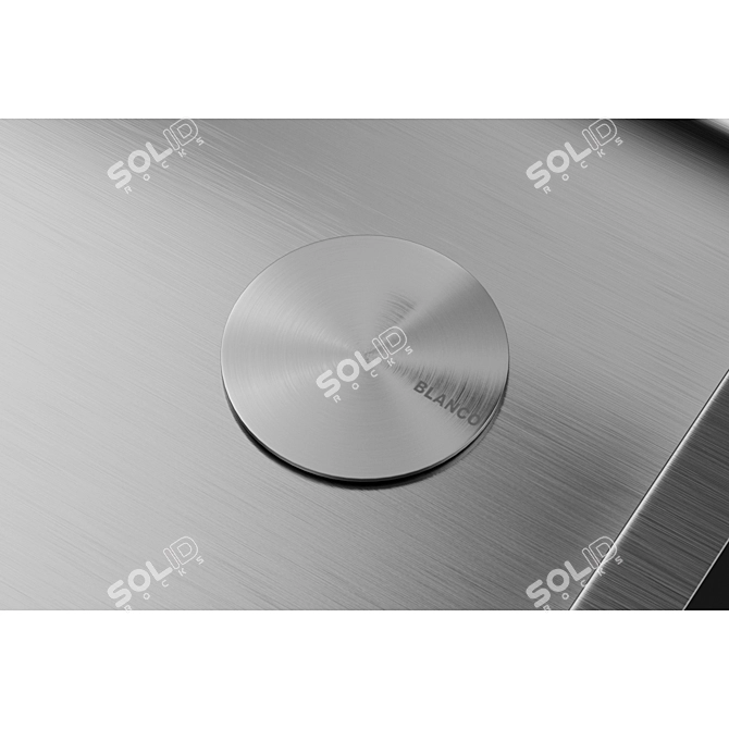 Blanco Formera 33: Premium Stainless Steel Undermount Sink 3D model image 3