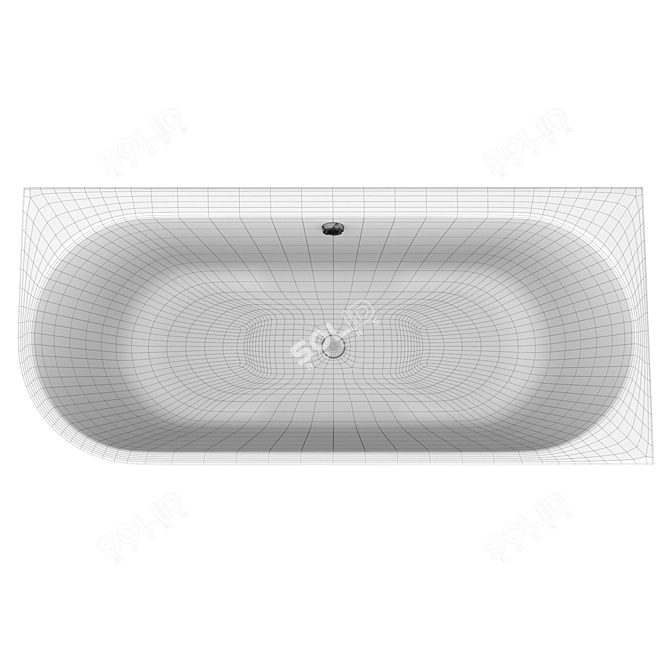 Kolpa-San Dream SP Corner Tub 3D model image 4