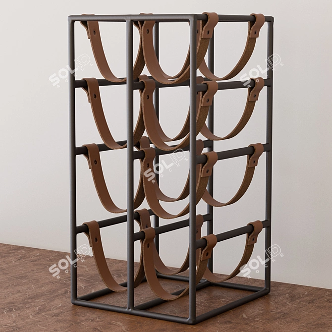  Stylish Umanoff Wine Rack 3D model image 3