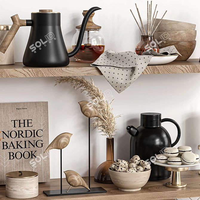 Title: Versatile 2015 Kitchen Accessories 3D model image 1