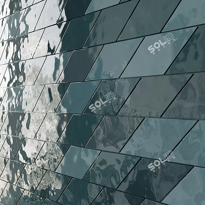 Bondi Diamond: Luxurious 7-Color Collection 3D model image 7