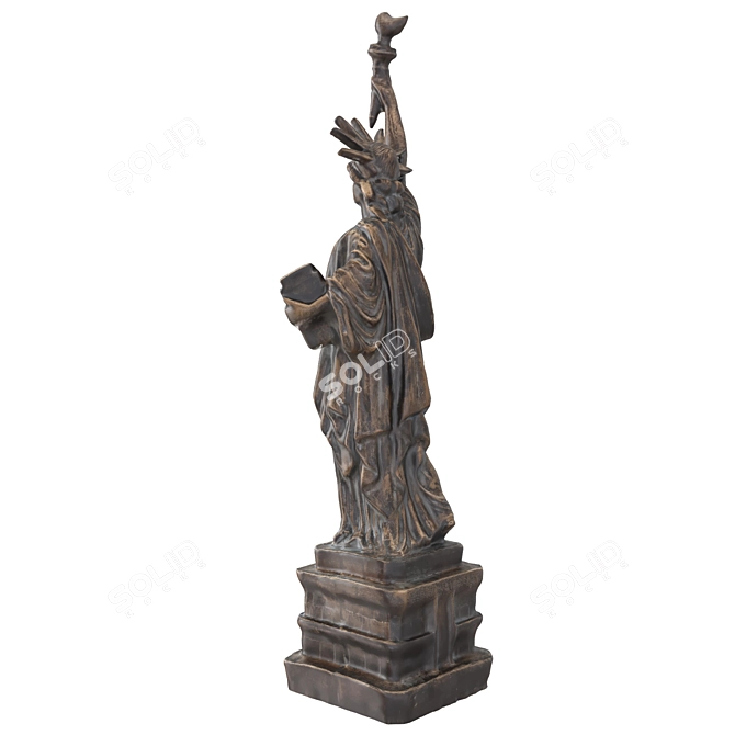 Liberty's Majestic Symbol 3D model image 3