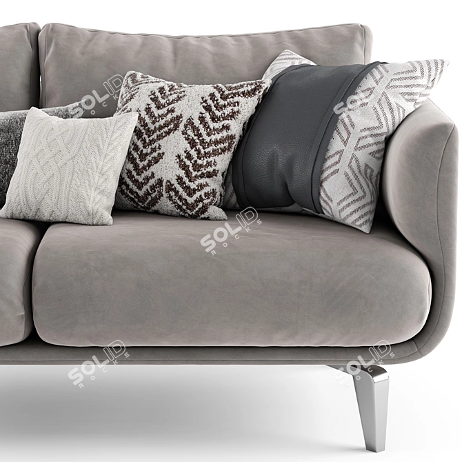 Modern Sits MOA Sofa 3D model image 4