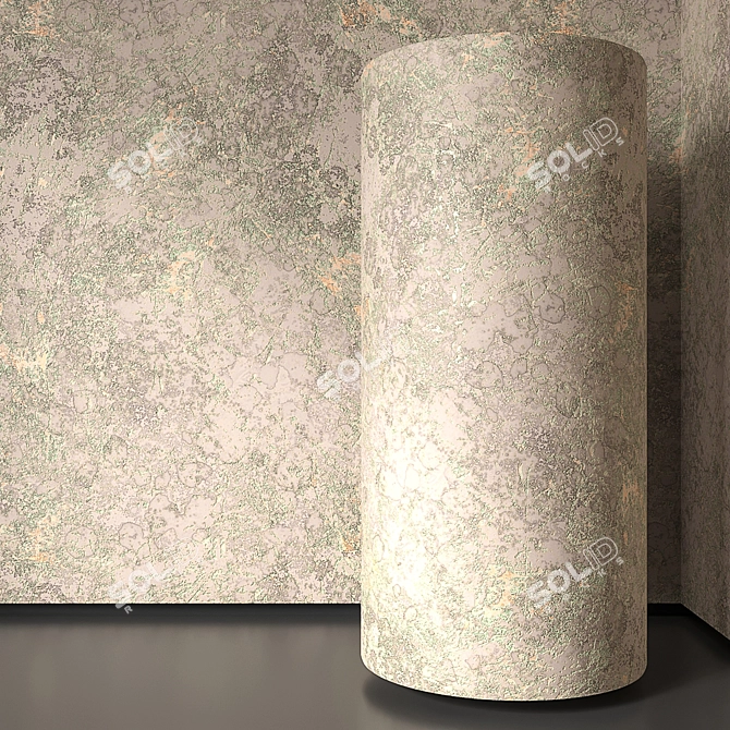 Seamless Plaster Texture 3D model image 2