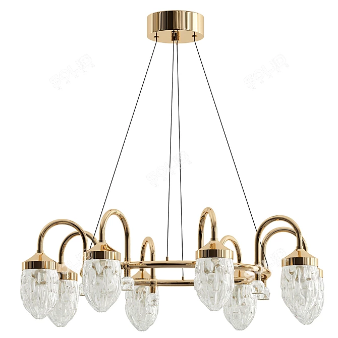 Elegant Clarice 2: Modern Lamp 3D model image 1