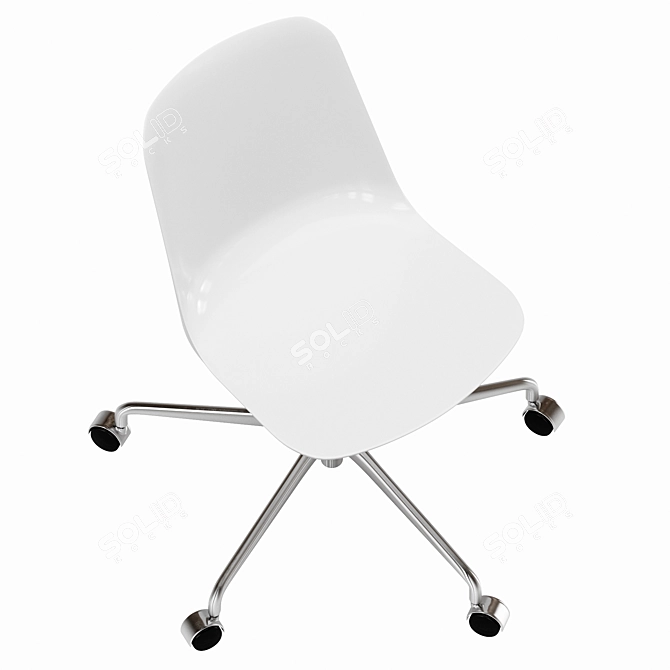 SimpleErgo Chair 3D model image 6