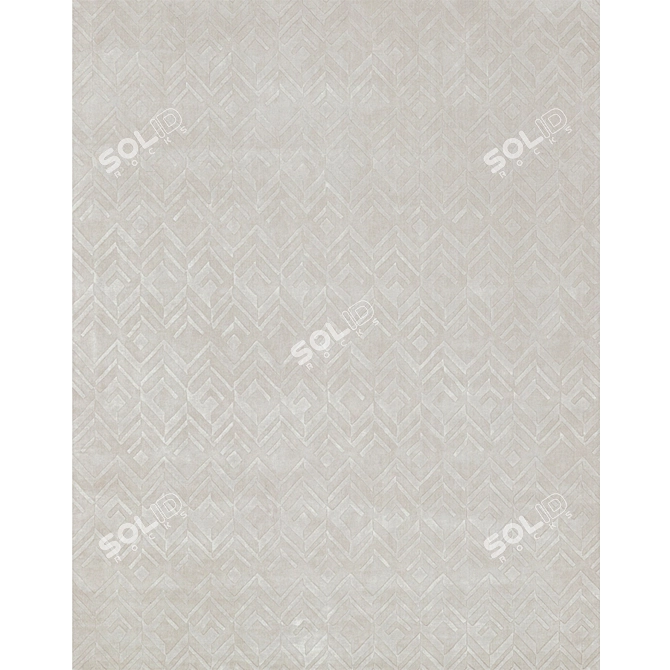 Bougainville Edition Rug 3D model image 3