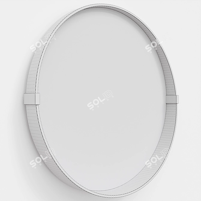 Elegance Elevated: Morada Rondo Mirror 3D model image 3