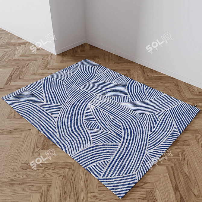 Luxury Inky Dhow Rugs by CC 3D model image 5