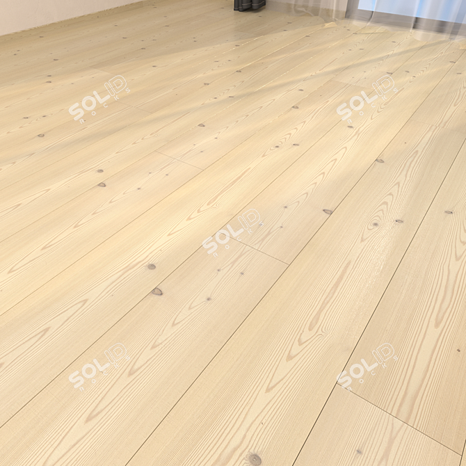 Premium Parquet Flooring Alleghe 3D model image 1