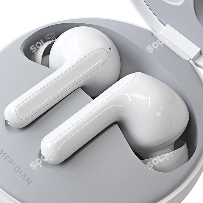 Wireless FN7 Earbuds: Premium Sound 3D model image 3