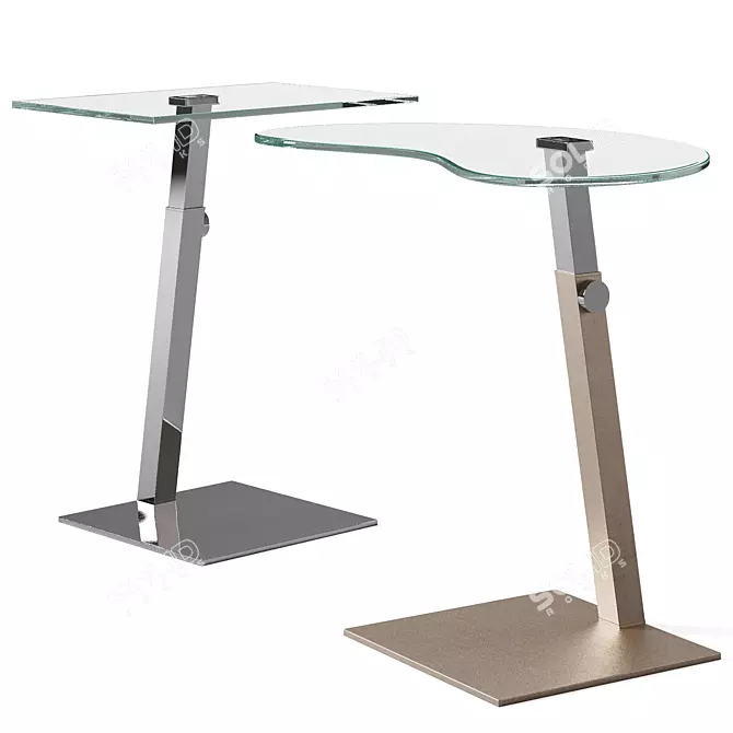  Sleek Lap Coffee Table by Cattelan Italia 3D model image 1