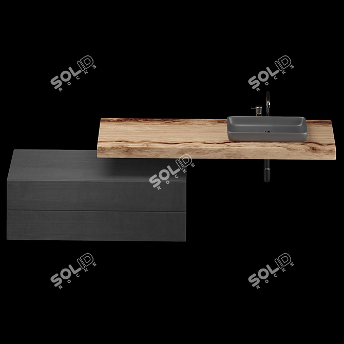 Lagodesign Basin - Sleek and Stylish 3D model image 2