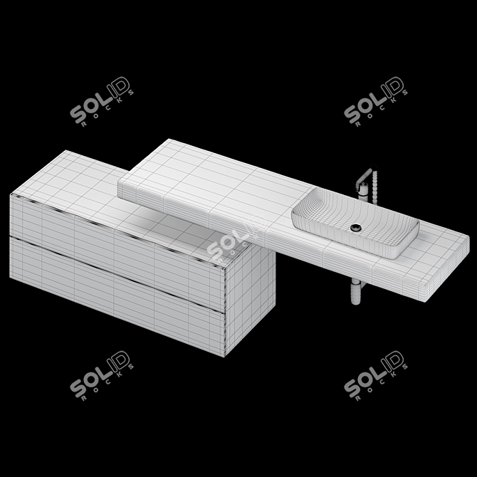 Lagodesign Basin - Sleek and Stylish 3D model image 6