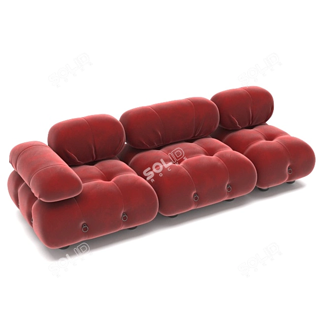 B&B Italia Camaleonda Modular Sofa 3D model image 1