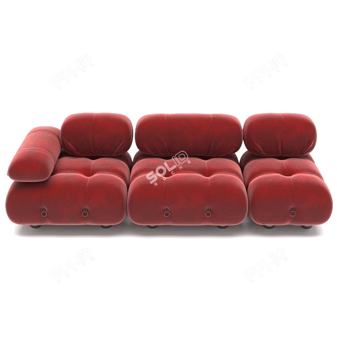 B&B Italia Camaleonda Modular Sofa 3D model image 2
