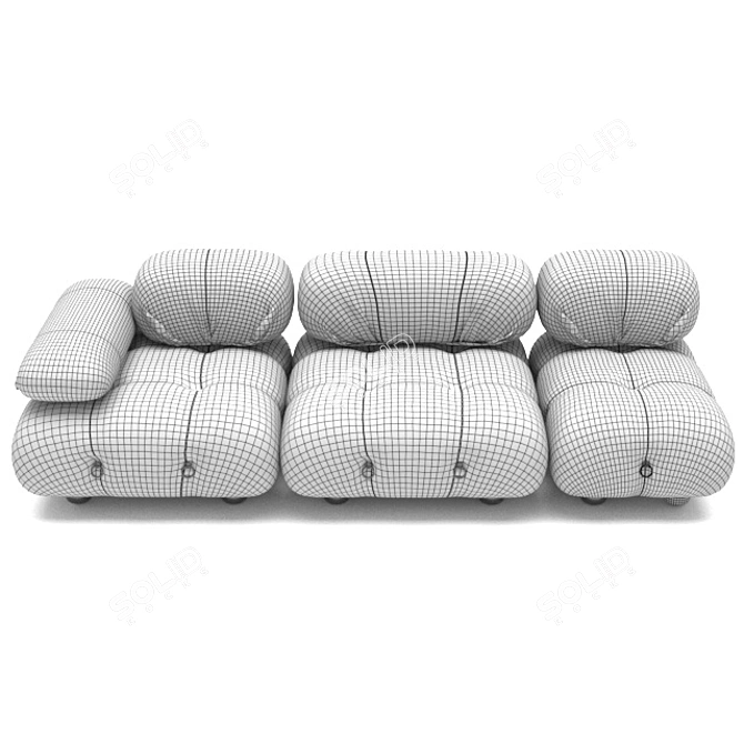 B&B Italia Camaleonda Modular Sofa 3D model image 3