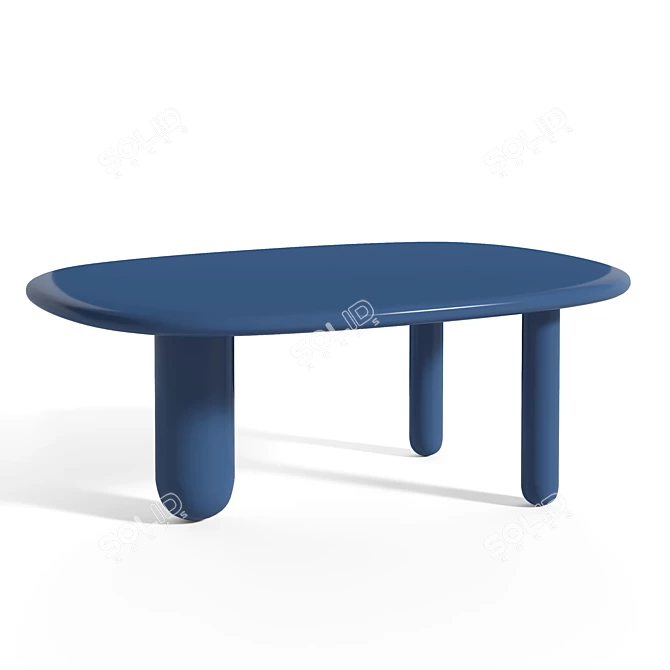 Elegant Tottori Three-Legged Table 3D model image 2