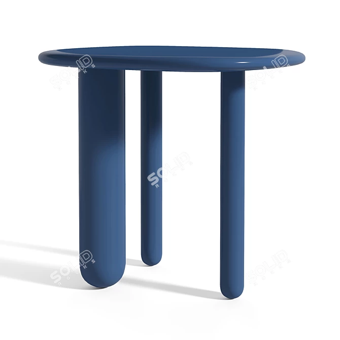 Elegant Tottori Three-Legged Table 3D model image 4