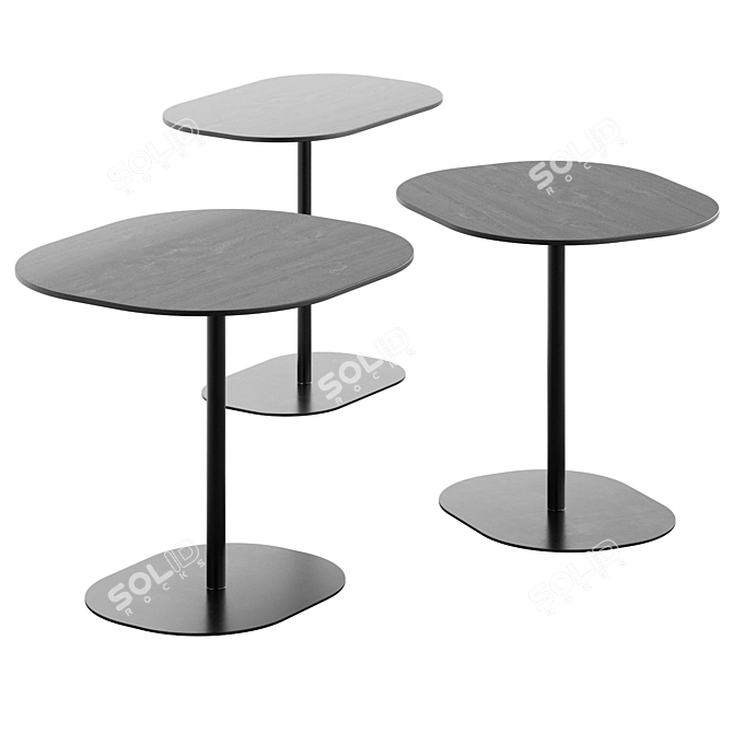 Matsumoto Tables: Sleek & Stylish Design 3D model image 1