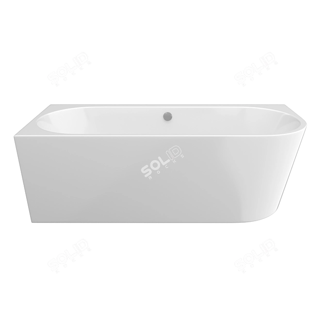 Dream SP Corner R - Comfortable & Stylish Bath 3D model image 2