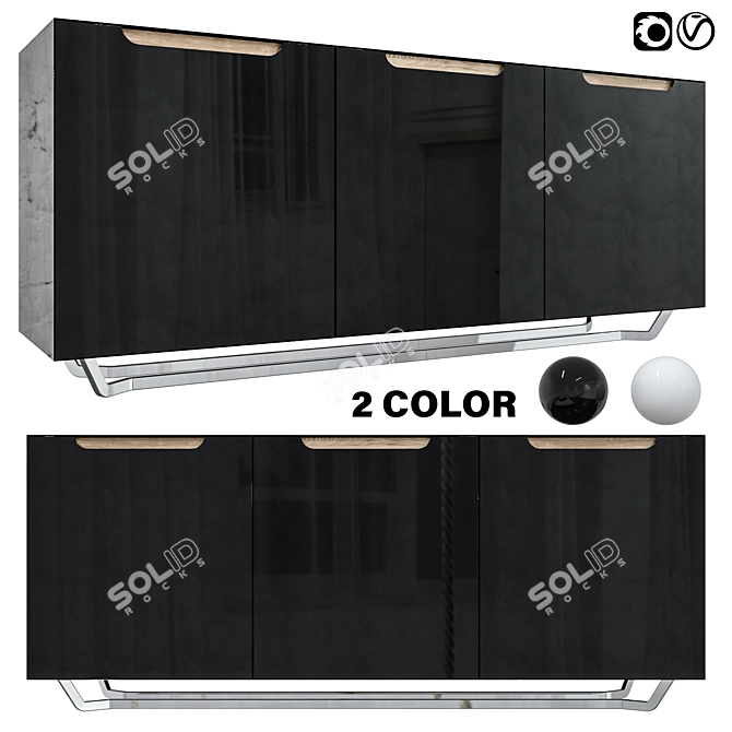 Modern Curbstone - Take & Live 3D model image 1