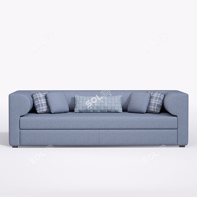 Playful and Comfy: OM Kids Sofa BOSTON 3D model image 2