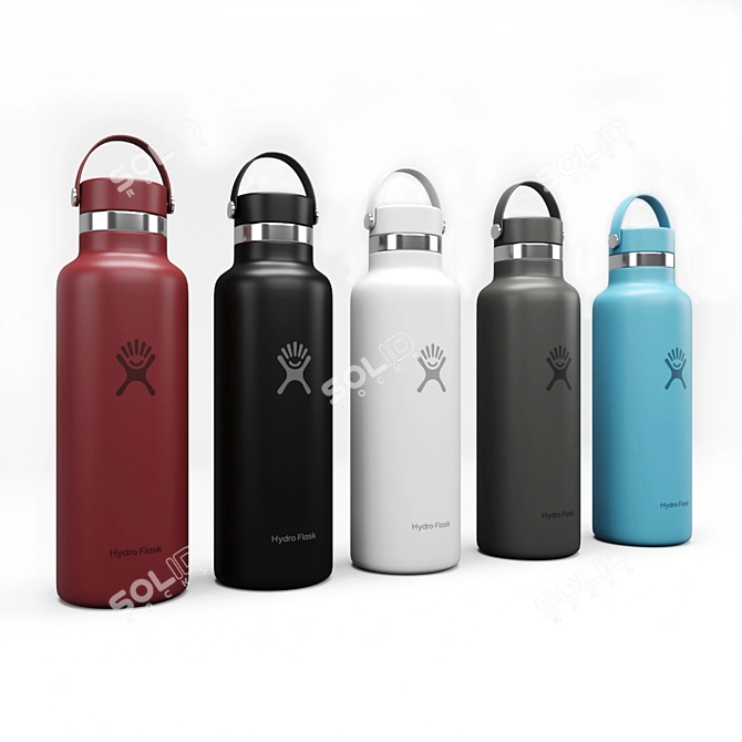 Elevated Performance Hydro Flask 3D model image 6