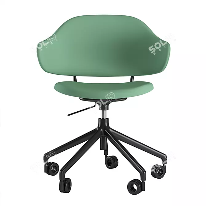 Holly Office Chair: Elegance & Comfort 3D model image 1