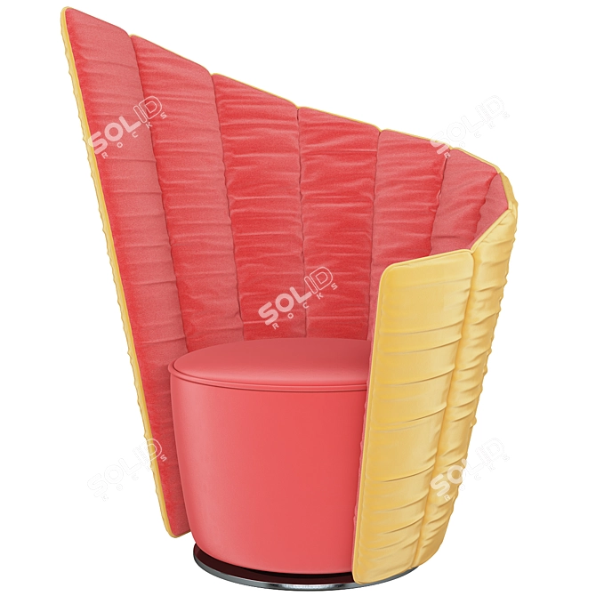 Sogood Jori Armchair: Stylish & Comfortable 3D model image 5