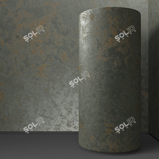 Seamless Plaster Texture Set 3D model image 2