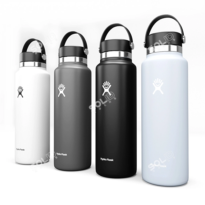 Hydro Flask Monochrome Tumbler 3D model image 8